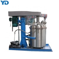 Vacuum emulsifier for mixing and homogenizing cream and soap