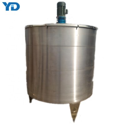 Liquid shampoo mixing tank with electric heating jacket