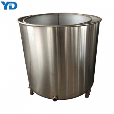 EXW price for stainless steel mirror polishing movable tank