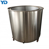 EXW price for stainless steel mirror polishing movable tank